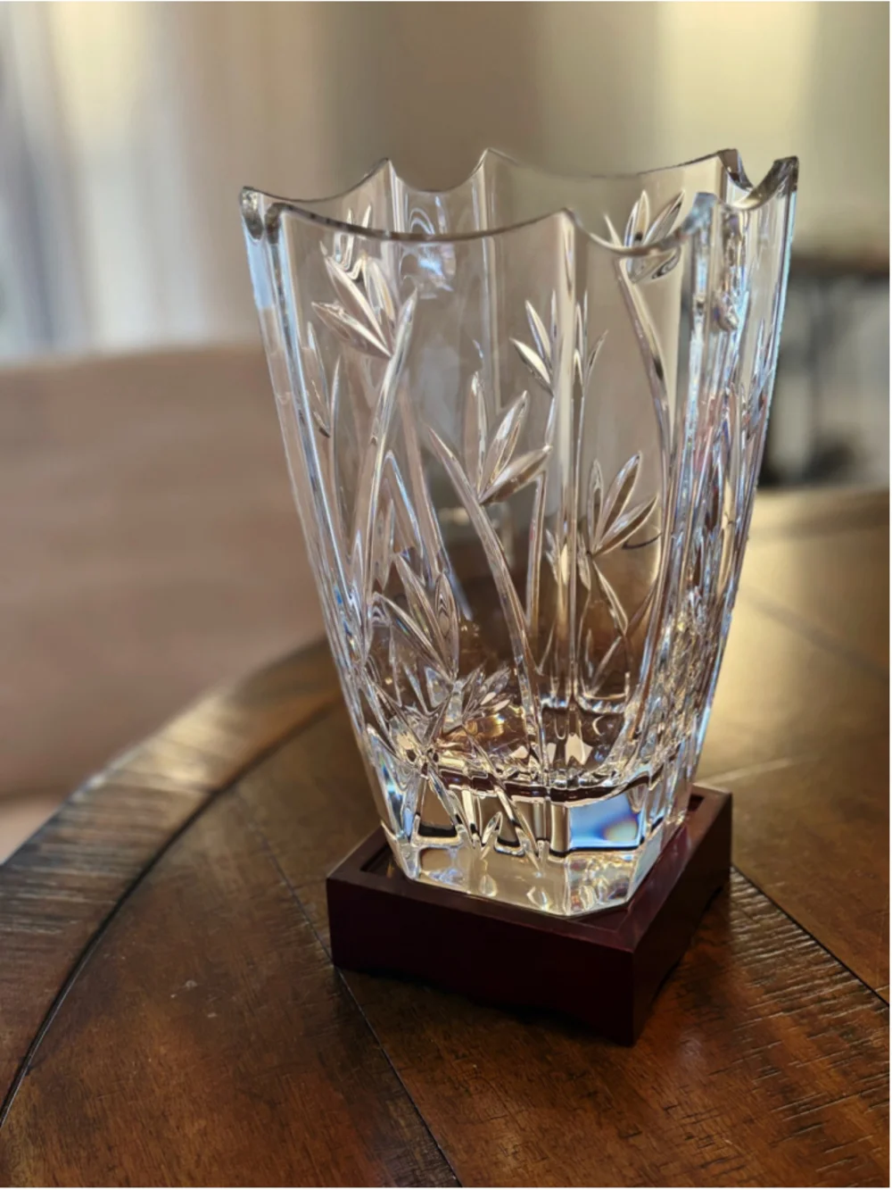 Waterford New Lead Crystal Bamboo 10